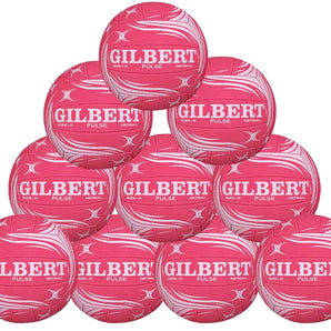 Gilbert Pulse Match Netball - 10 Pack