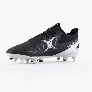 Gilbert Quantum Pace Pro Soft Ground Rugby Boots - Black