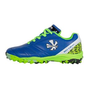 Reece Bully X80 Children's Hockey Astro Trainer Shoes Blue/Green