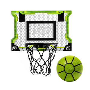 The NERF PRO HOOP Basketball Backboard and Net Set