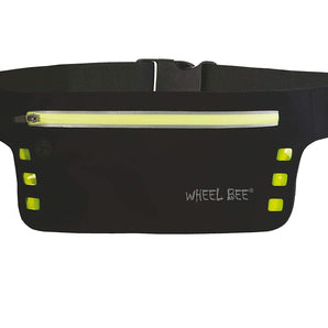 Schildkröt Wheel Bee Running Waistbag - Night Runner with LED Safety Features