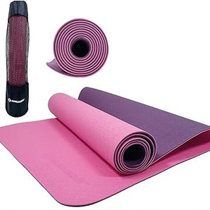 Schildkröt Fitness - Yoga Mat 4mm Bicolor - Petrol / Anthracite | 180 x 61 cm