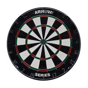 Arrow180 Bristle Dartboard Set - Dartboard + 2 sets 18g steel darts