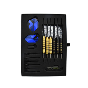 Arrow180 Brass Darts Set - 6 x 22g Brass Darts