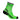 Absolute 360: Performance Running Socks: Quarter: BE SEEN: Neon Green Reflective