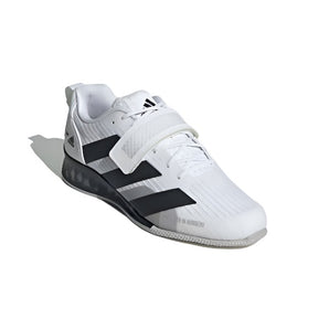 Adidas adipower Weightlifting III Shoes- White/Black