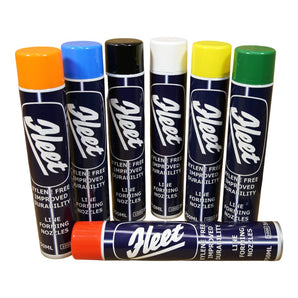 FLEET LINE MARKING SPRAY PAINT - Various Colours - 750ml Pk of 5 cans