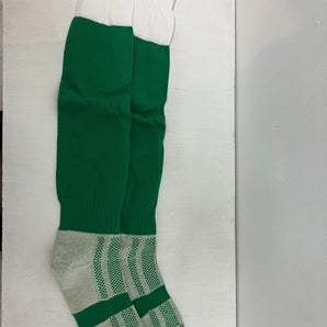 Alliance Elite Sports Socks - Emerald Green with White Turnover Junior UK 12-2, Size UK 3-6 or UK 6-11