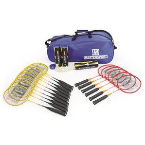 Mastersport Badminton Starter Set -16 Rackets.  Sold by Alliance Sports Innovation