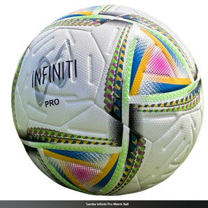 Samba Infiniti Pro Match Ball - FIFA Basic accredited 2024 - Sizes 4 or 5.  Sold by Alliance Sports Innovation