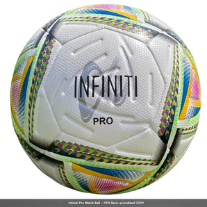 Samba Infiniti Pro Match Ball - FIFA Basic accredited 2024 - Sizes 4 or 5.  Sold by Alliance Sports Innovation