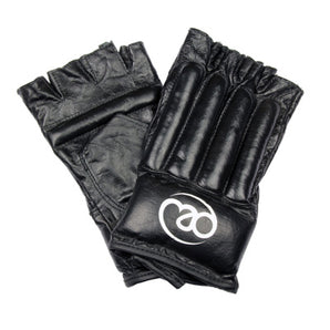 Leather Fingerless Boxing Combat Bag Glove