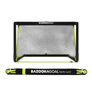 Bazooka Football Goal 4ft x 2.5ft Portable Foldable Football Goal.