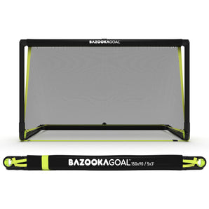 Bazooka Football Goal 5ft x 3ft Portable Foldable Football Goal.