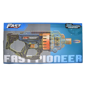 Fast Pioneer Electric Drum Load Soft Bullet Toy Gun