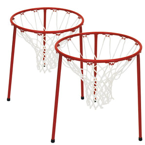 Floor Standing Basketball ring and net. Each or PAIR. Sold By Alliance Sports Innovation.