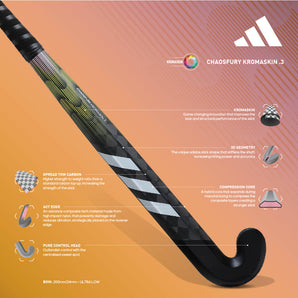 Adidas Chaosfury Kromaskin .3 Hockey Stick