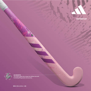 Adidas Youngstar 9 Junior Hockey Stick - Pink