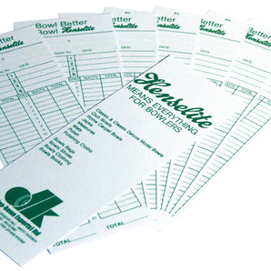 Henselite Bowls Score Cards (Pack of 100)