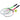 Baseline Junior 2 Player Tennis Rackets Set