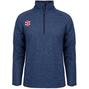 Gray Nicolls Mens Velocity Mid Layer Quarter Zip Jumper