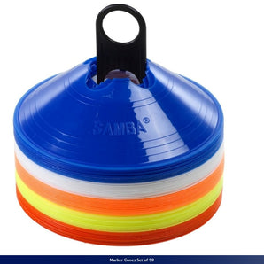 Samba Marker Cones Set of 50  Sold by Alliance Sports Innovation