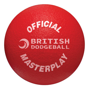 Official British Dodgeball Masterplay Foam Dodgeball - Set of 10