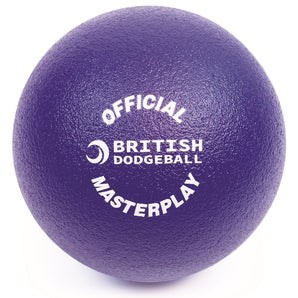 British Dodgeball Masterplay Dodgeball - Blue 17cm Pk 6.  Sold by Alliance Sports Innovation