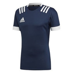 Adidas 3 stripe Rugby Shirt Jersey