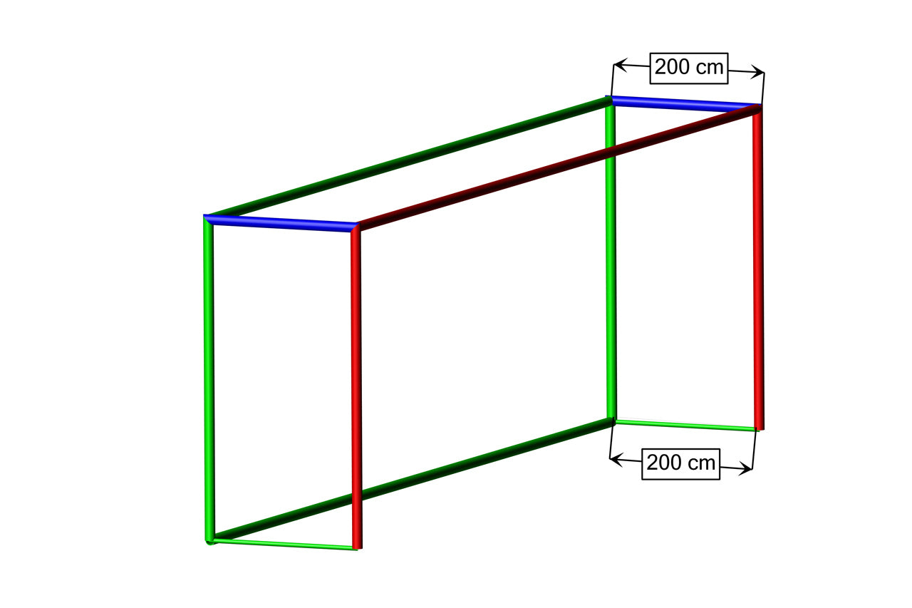 Net Model Huck Huck Full Size Biodegradable Box Style Football Goal Net Pair - 4mm Di ...