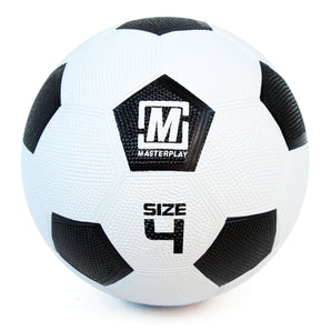 Masterplay Rubber Dimple Football - 10 Pack