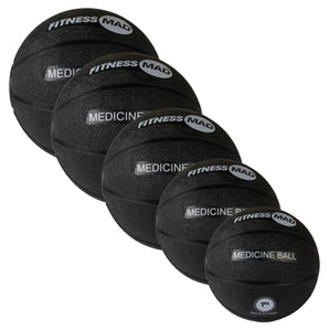 Fitness Mad Rubber Exercise Medicine Balls