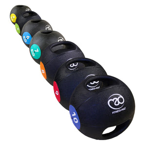 Fitness Mad Double Grip Exercise Medicine Balls