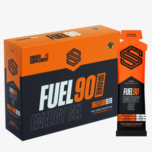 Soccer Supplement Fuel90 - Quick Release Energy Gel with a Dual Carbohydrate Source for Quick Absorption, Great Tasting  - Informed Sport Tested