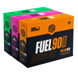 Soccer Supplement Fuel90 - Quick Release Energy Gel with a Dual Carbohydrate Source for Quick Absorption, Great Tasting  - Informed Sport Tested