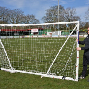 Samba G03FOLD1  12' x 6' FOLD-A-GOAL Football Goal with Locking System by Alliance Sports Innovation