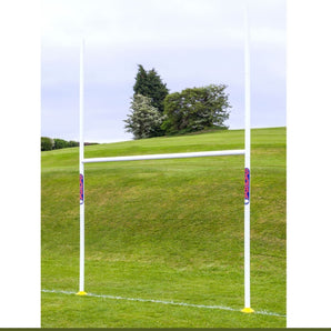 Samba G12A Junior Rugby Football Goal 9ft 6" x 12ft with Locking System and Bag by Alliance Sports Innovation