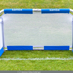 Samba G7011  6ft x 4ft Aluminium Folding Football Goal by Alliance Sports Innovation