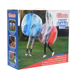 Gioco Body Bubble Ball - Bubble Football, Bull rush, Last One Standing - 1.2m fully inflated.