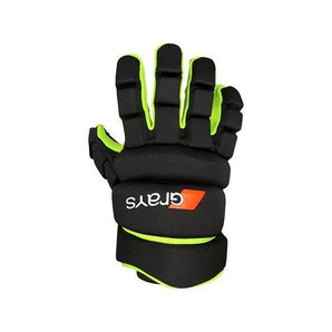 Grays Pro 5X Gloves Black Right Hand Neon Yellow