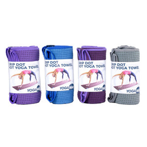 Yoga-Mad Grip Dot Hot Yoga Towel