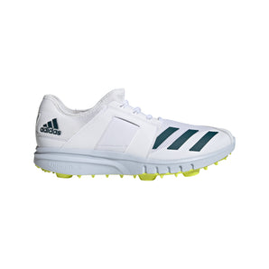 Adidas Howzat Cricket Spike White/Yellow