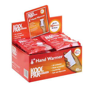 Koolpak Hand Warmers 2 Pads per pack - Quantity Options