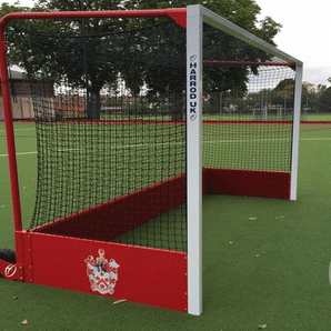 Red Integral Weighted Hockey Goals (PAIR)  by Alliance Sports Innovation