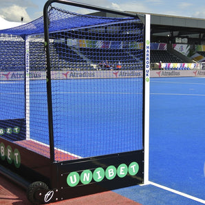 Black Integral Weighted Hockey Goals (PAIR)  Sold by Alliance Sports Innovation