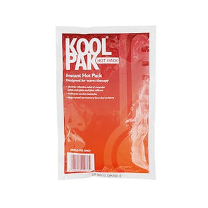 Koolpak Instant Hot Pack Size - 15 x 23cm  200gm packs Packed 40 Sold by Alliance Sports Innovation