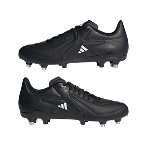 Adidas RS-15 Elite Soft Ground Rugby Boots - Black