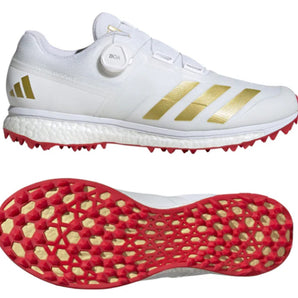 Adidas Cricket 22YDS Boost Gold Trainers Shoe