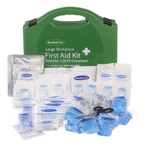 Koolpak British Standard Workplace First Aid Kits BS8599-1:2019 Compliant - Size Options