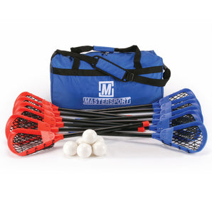 Junior Pop Lacrosse Set - Sticks, Balls And Holdall